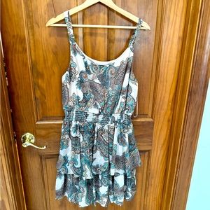 Express Paisley Mini Dress